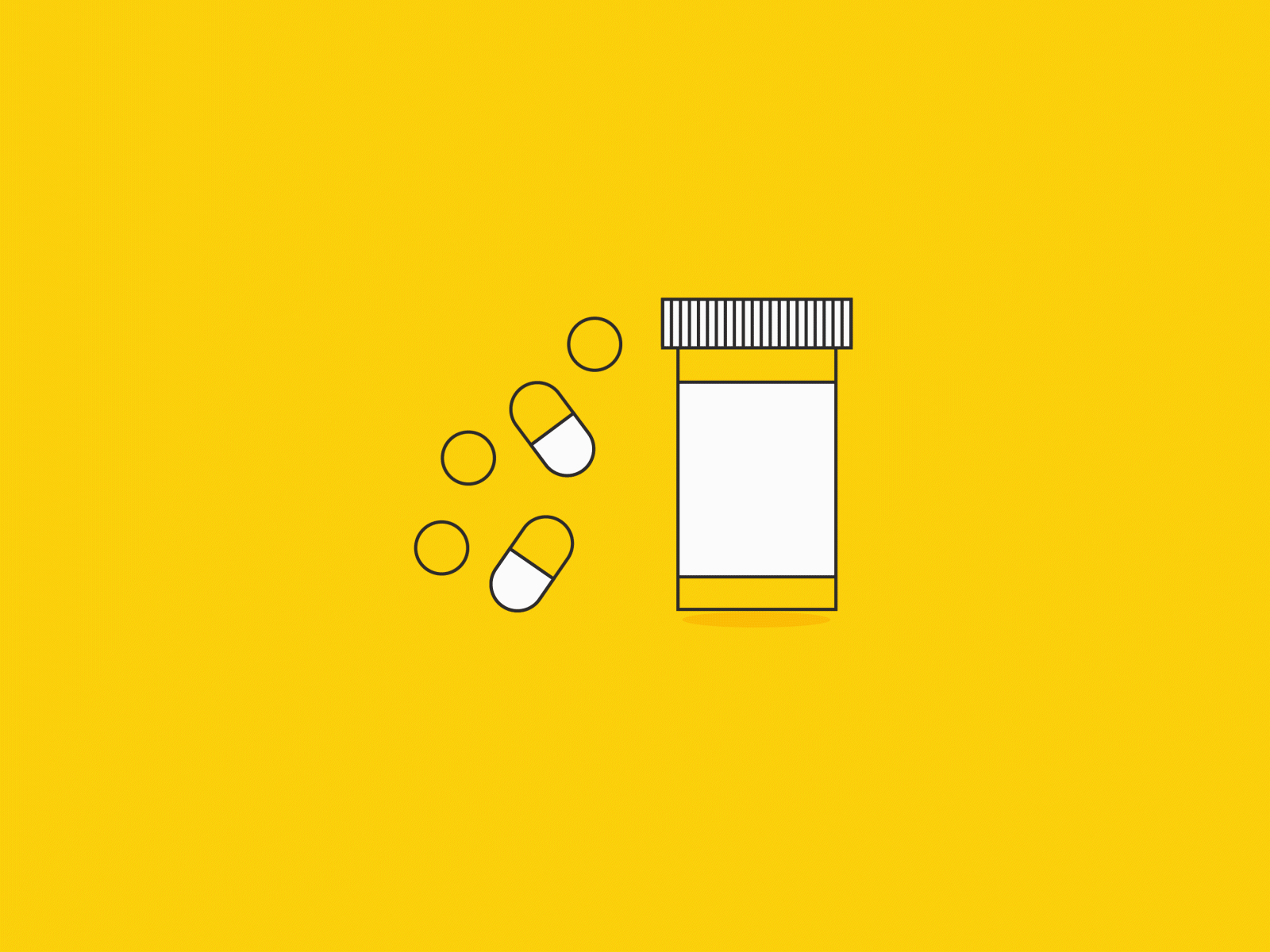 Discount Prescriptions animation flat flat design icon illustration ks minimal wichita wichita state