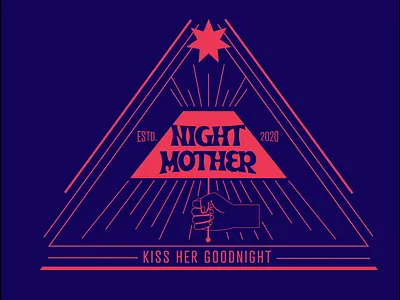NightMother adobe illustrator brand design brand identity branding design digital illustration graphicdesign illustration logo tshirtdesign vector