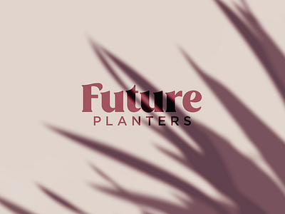 Future Planters branding graphic design logo logotipo plants tropical