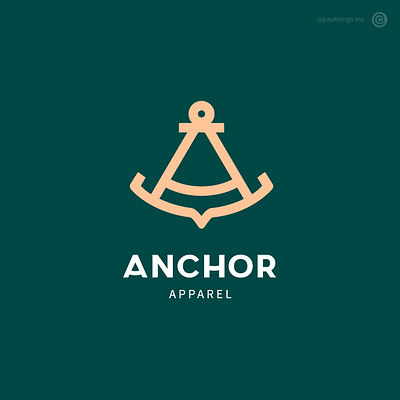 Anchor abchor apparel logo thirtylogochallenge