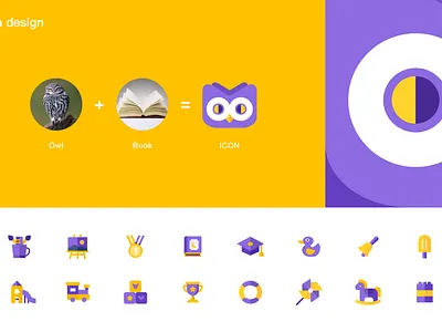 OwlBooks APP ICON design app design icon