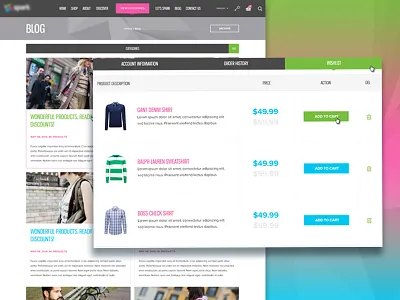 Online store cart checkout checkout page design details page ecommerce homepage inner page landing page listings online shop online shopping online store ui webpage website