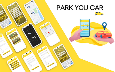 Parking App Design adobe xd android android app android app app ui ux axure rp axure rp 9 invisionapp mobile mobile app design mobile parking app parking app ui ux ui ux design