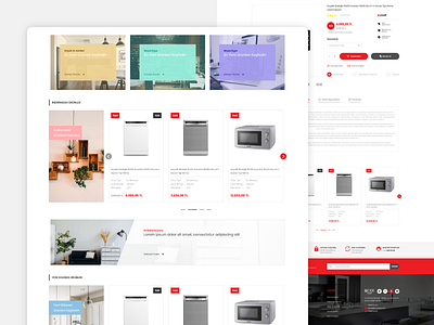 Home Decoration E-Commerce - UI/UX clean design e commerce ecommerce hoem decoration home responsive ui ui ux ux