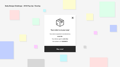 Daily Challenge 016 Pop-Up/Overlay customer experience dailyui dailyuichallenge design designui minimalistic overlay overlays popup trending design trending ui ui user experience