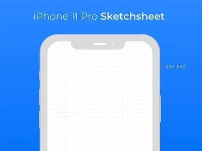 iPhone 11 Pro Sketchsheet dotted iphone 11 pro paper sketch sketchsheet