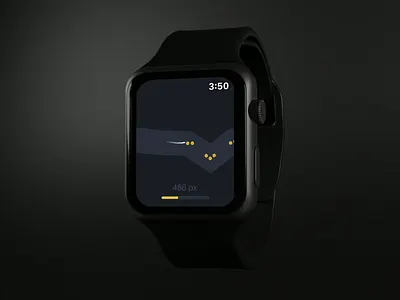 Tubesnake for Apple Watch ⌚️ app app store apple watch design game indiegame ios iphone mobile ui