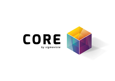 CORE core cube inside logo software