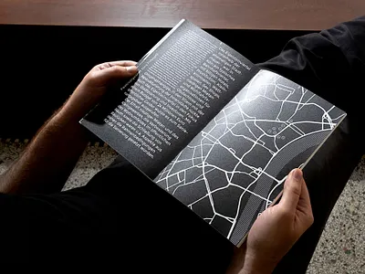 Humana City Leaks Map book editorial graphic design layout design map design photography publication