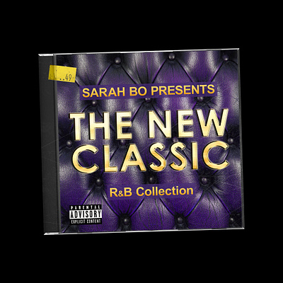 The New Classic adobe album art album cover artwork black cd cd cover concept creative design graphic music old school packaging product visual