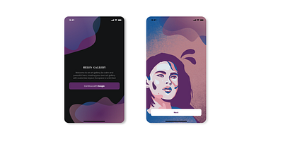 001/100 Daily UI : Sign up app art daily 100 challenge dailyui design gallery art illustration procreate sketch typography ui vector