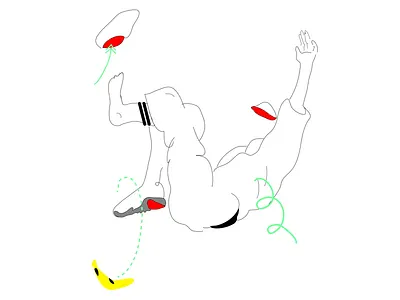 🍌🥾 adobeillustrator art banana creative digitalart digitalillustration draw drawing dribbleart graphicdesign illustration illustrator illustrazione iu minimalart photoshop picoftheday