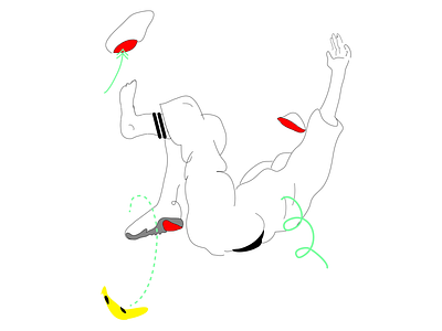 🍌🥾 adobeillustrator art banana creative digitalart digitalillustration draw drawing dribbleart graphicdesign illustration illustrator illustrazione iu minimalart photoshop picoftheday