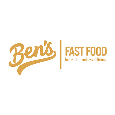Ben's Fast Food calligraphy and lettering artist creative custom custom lettering custom type fast food food lettering food logo hand drawn handlettering lettering lettering logo logo logodesign logodesigner logotype portfolio restaurant branding restaurant logo typography