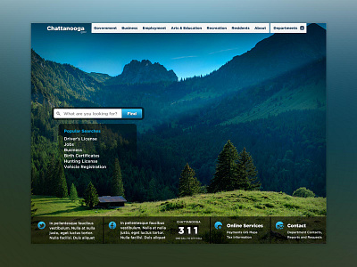 Chattanooga gov ui ux
