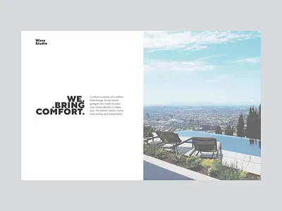 Transition Exploration for Smart Home Website adobe after effects animation animation techniques gadgets interaction minimalistic and light design motion design shakuro smart home transition exploration ui ux webdesign website