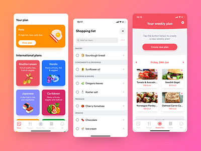 Meals App UI/UX app app ui app ux design mobile mobile design mobile ui mobile ux ui ux