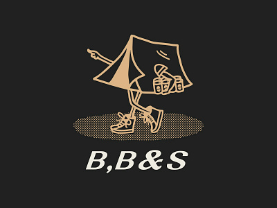 Bonfires, beers & storytelling apparel cabana design explore graphic design illustration t shirt