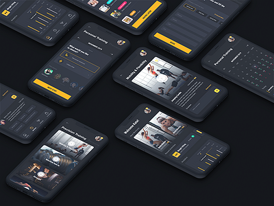 fitness app dashboard design fitness app scheduler sport ui