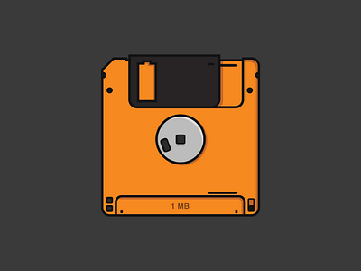 The Legend Storage disk flatdesign illustration illustrator lineart storage ui ux vector