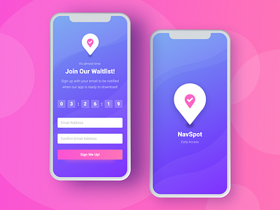Countdown App app app design apple application countdown countdowntimer counter dailyui design modern splash splashpage splashscreen timer ui
