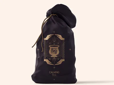 Tarot & Taxes illustrations magic packaging supernatural tarot taxes tea