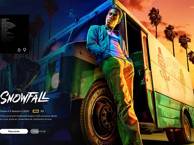 Big post play card design cards design flat illustration typography ui ux web website