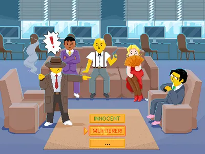 Mafia game artwork game illustration mafia pixel pixel art pixelart pixels ps social game