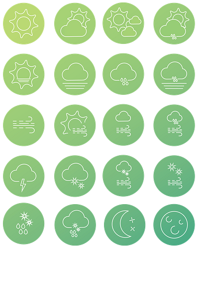 Weather icons icons illustrator png weather weather icon