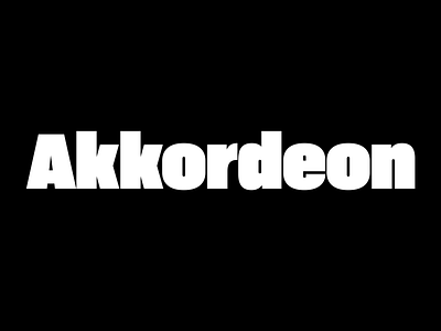 Akkordeon accordion affter effects akkordeon animation archive barcelona branding design emtype font logo type typography ui