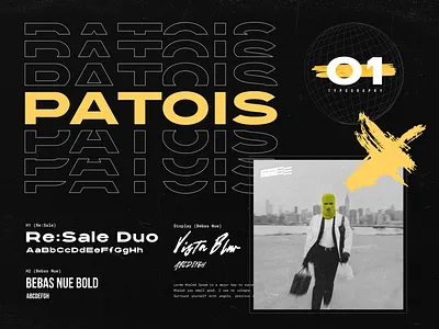 Patois Supply Branding WIP clothing fashion new patois typogaphy