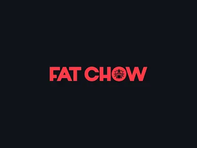 FAT CHOW Identity asian asian food brand identity branding chinese chinese dragon dragon hakka hong kong logo design modernism monogram monogram logo monoline restaurant skull skull logo street symmetry urban
