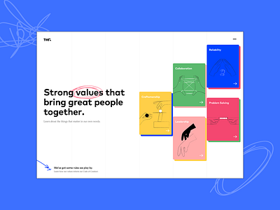 Culture Guide Website bright cards color culture cultures design guide illustration minimal values webdesign