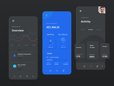 Neumorphic Credit Card Manager App Concept app application banking blue card clean creditcard dark design figma interface minimal mobile neumorphic neumorphism skeuomorphism soft soft ui ui ux