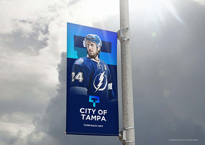 City Of Tampa | Outdoor Advertising "Identity Proposal" bolts brand branding design identity lightning logo minimalist tampa