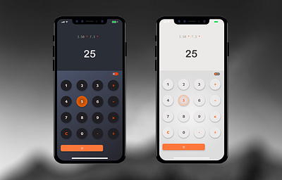 Calculator - Daily UI #004 app calculator calculator app calculator ui dailyui dailyuichallenge design iphone11 sketch ui uidesign ux web