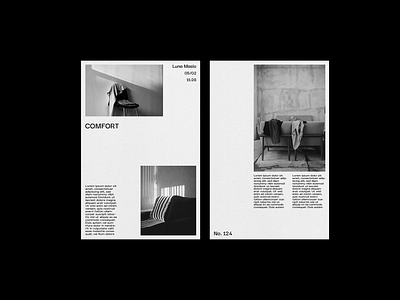 Comfort black white black and white blackandwhite branding design graphic design illustration inspiration magazine cover magazine design minimal minimalism minimalist minimalistic poster a day poster design simple simple design type art typeface