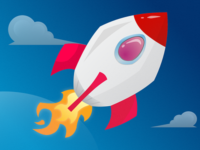 Rocket cartoon design graphicdesign illustration illustrator vector vectors