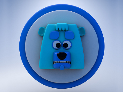 Bear Icon 3d ab abrahambarrera animal bear cartoon character cinema 4d cinema4d model toy