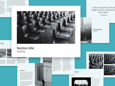 001. Light minimalistic presentation template figma figma community figmadesign freebie light theme material design presentation presentation design presentation template slides