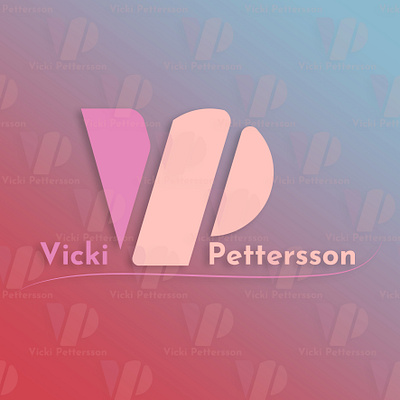 Vicki Pettersson 2 branding logoconcept logocustom logodesign logofeminim logoinspire logosignature logotype