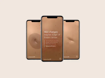 UI Pre-check app app app design breastcancer design digital precheck typography