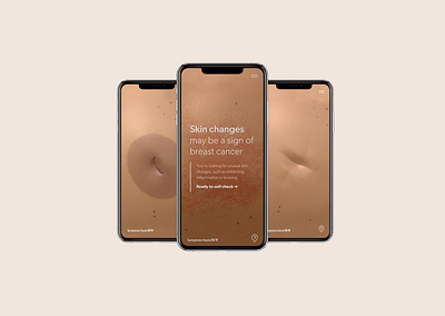 UI Pre-check app app app design breastcancer design digital precheck typography