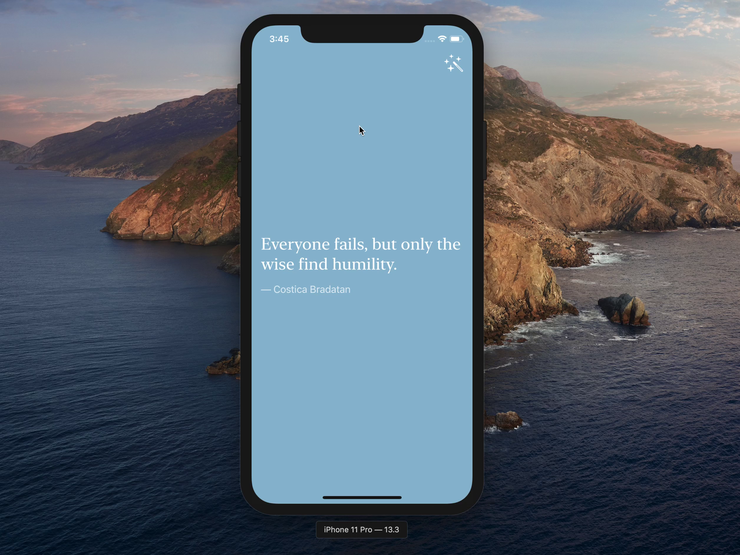 Example of SwiftUI Experiment