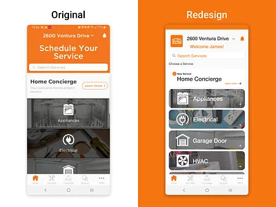 Fixd App Redesign application design mobile mobile app mobile app design mobile application mobile ui mobile ui design mobile uiux mobile ux redesign redesign concept