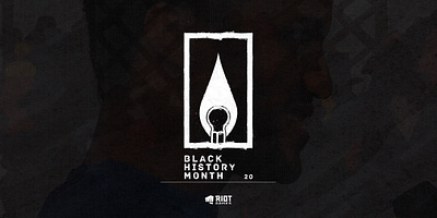 Happy Black History Month from Riot Noir! advertising apparel bhm black blackhistorymonth brand branding campaign design design harlemrenaissance illustration logo marketing merchandise typography