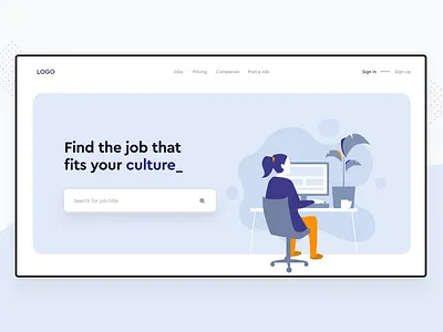 Job Offer app branding design illustration illustrator lettering typography ui uidesign ux uxdesign