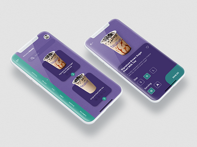 Tealive Redesign 🥤 boba tea mobile design redesign tealive ui ui ux ui design