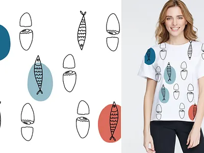 Lisboa Print design digital illustration lineart lisboa pattern prints simpleillustration