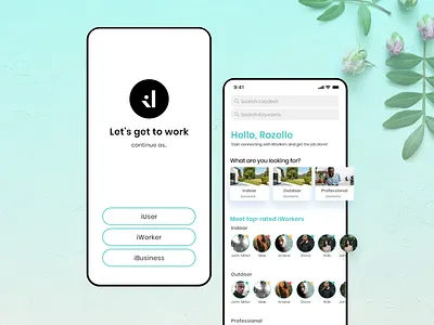 iLuud app design app interaction clean design inspiration mobile mobile appliication ui design user ux design
